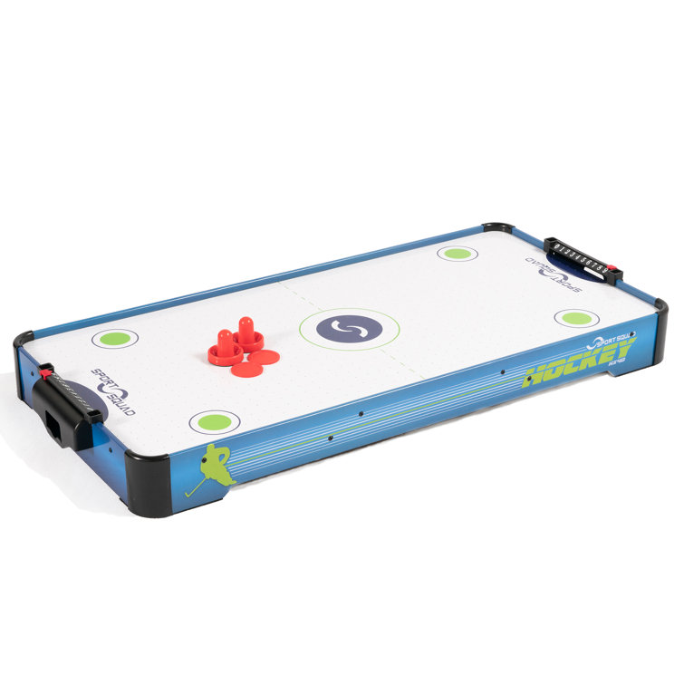 Sportsquad Sport Squad HX40 40'' Table Top Air Hockey Table 2 Pushers